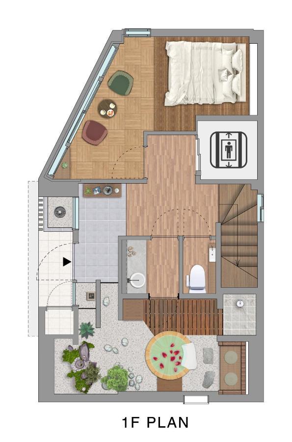 Villa 古今 天下茶屋 With A Private Parking Lot And A Half Open-Air Bath And Direct To Kix Osaka Esterno foto